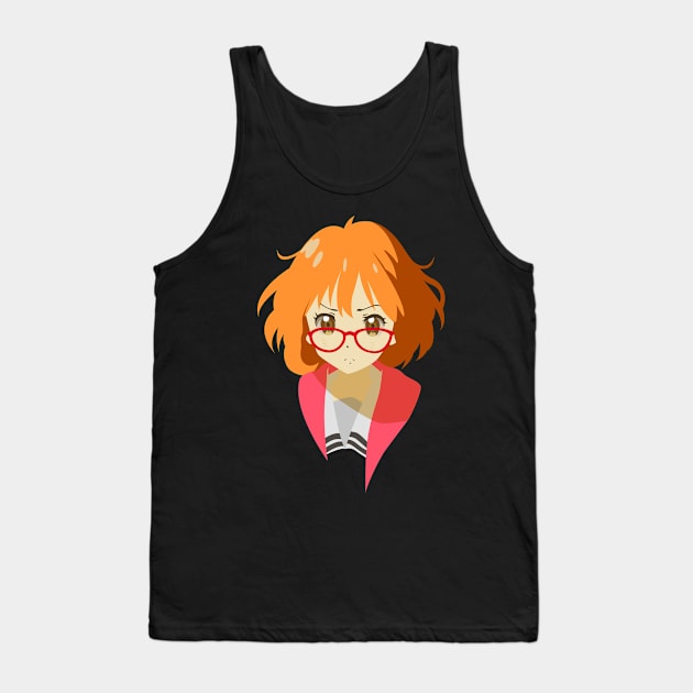 Mirai Kuriyama T-Shirt Tank Top by sfajar